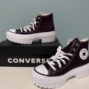 Converse Lugged Sneakers - Bloodstone/ White - 8